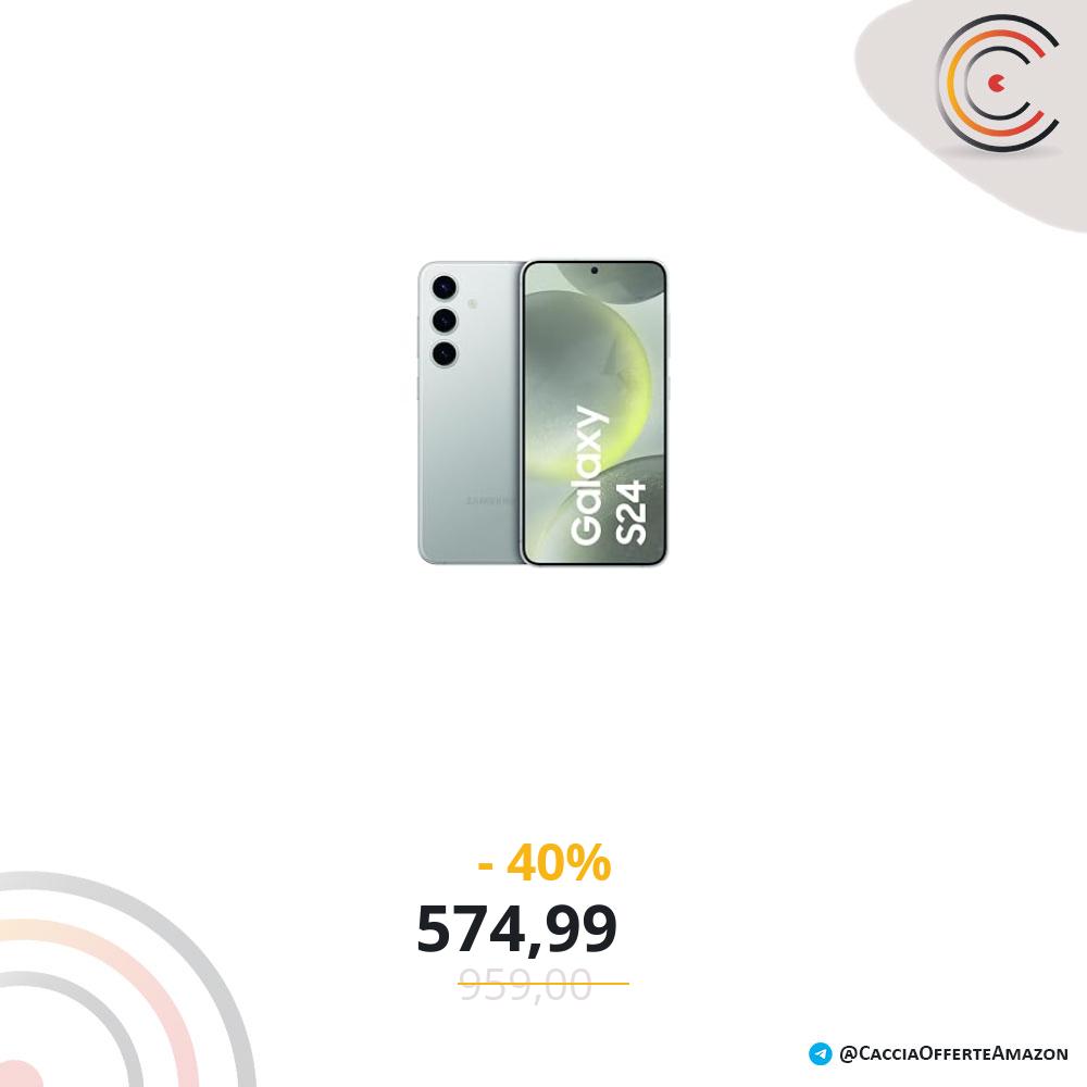 Samsung Galaxy S24 256GB Silber in Offerta su Amazon
